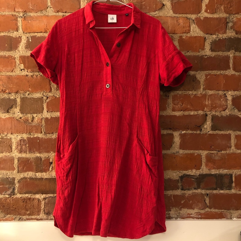 Cabi Linen Dress